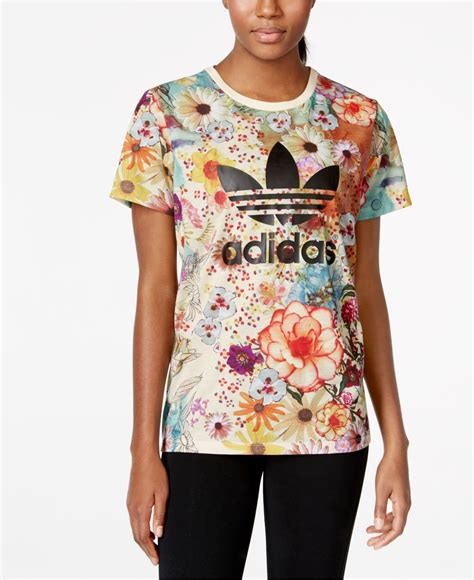 adidas floral t shirts.